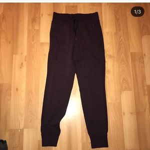Maroon lulu lemon joggers